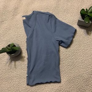 🌊Button Up Crop Top🌊